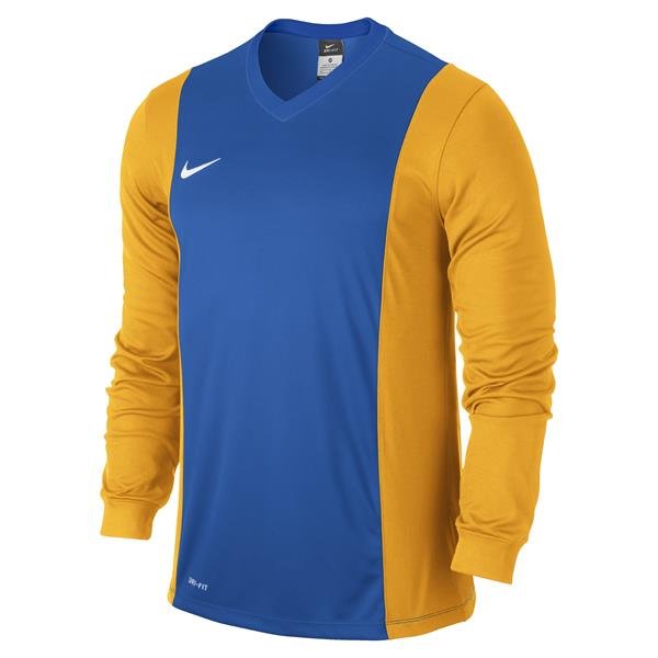 Nike Park Derby LS Football Shirt Royal Blue/Uni Gold