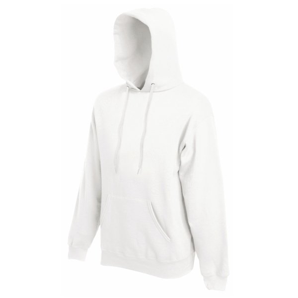 Club Merchandise White Hooded Sweatshirt