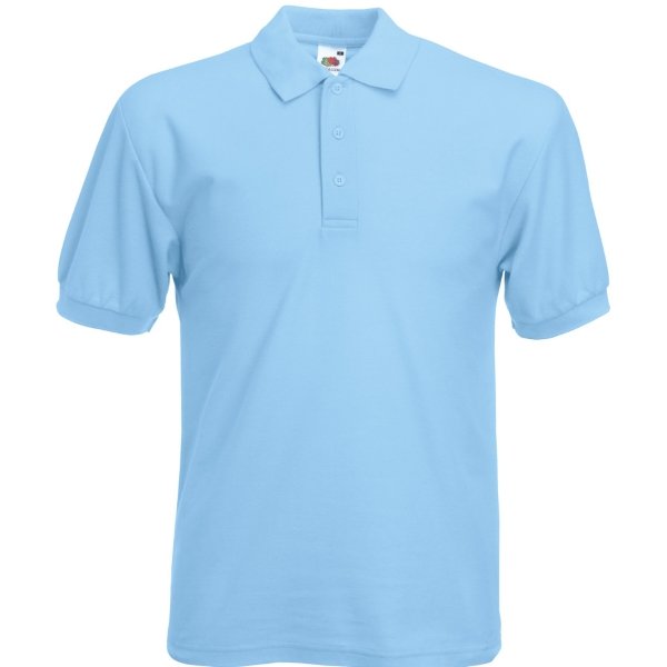 Club Merchandise Sky Blue Polo Shirt