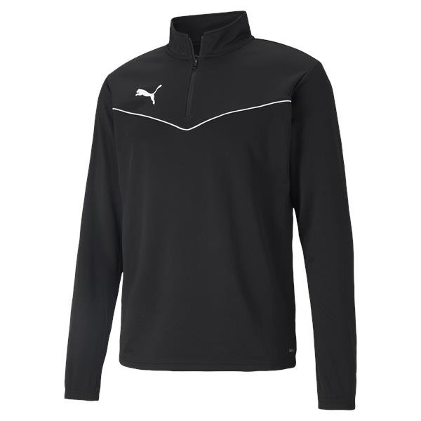 Puma Rise Training 1/4 Zip Top Puma Red/white