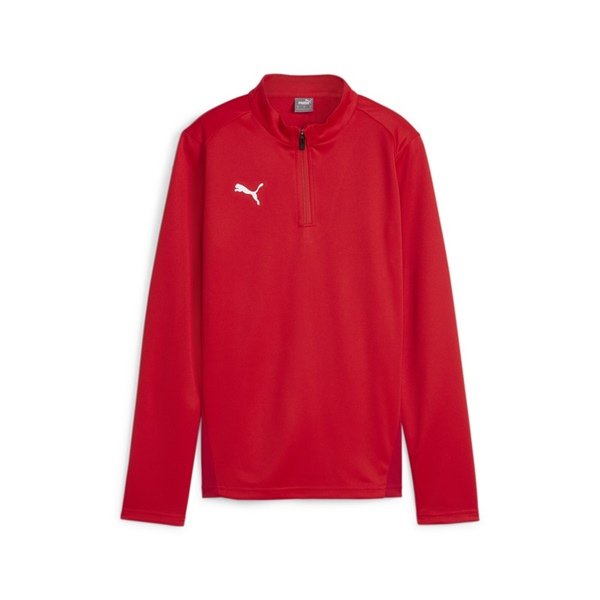 Puma Goal 24 Womens 1/4 Zip Top Red