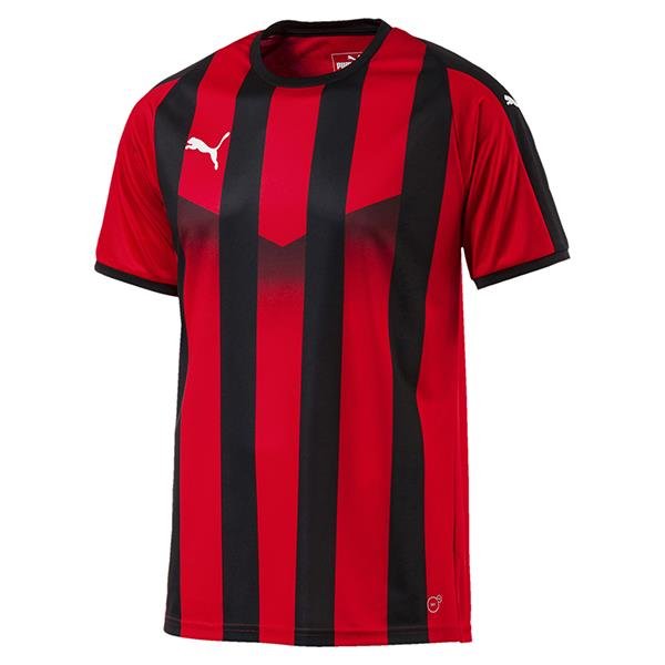 Puma Liga Striped Football Shirt Puma Red/black