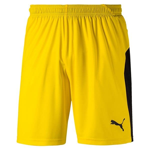 Puma Liga Football Shorts Cyber Yellow/Black