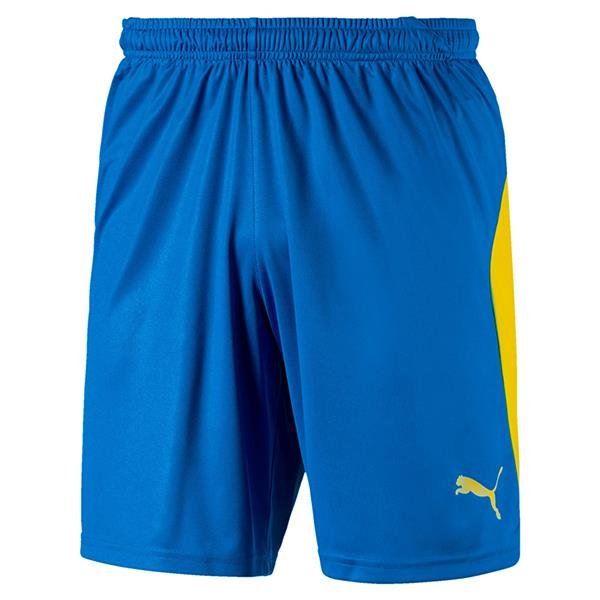 Puma Liga Football Shorts Electric Blue/Yellow