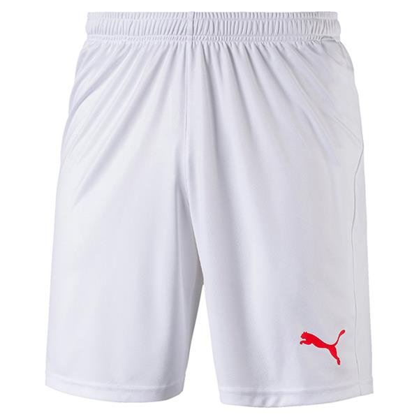 Puma Liga Core Football Shorts White/Red