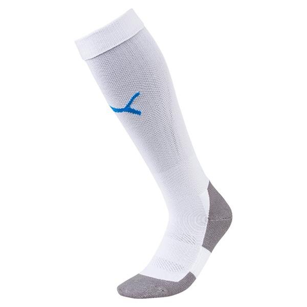 Puma Liga Core White/Blue Football Sock