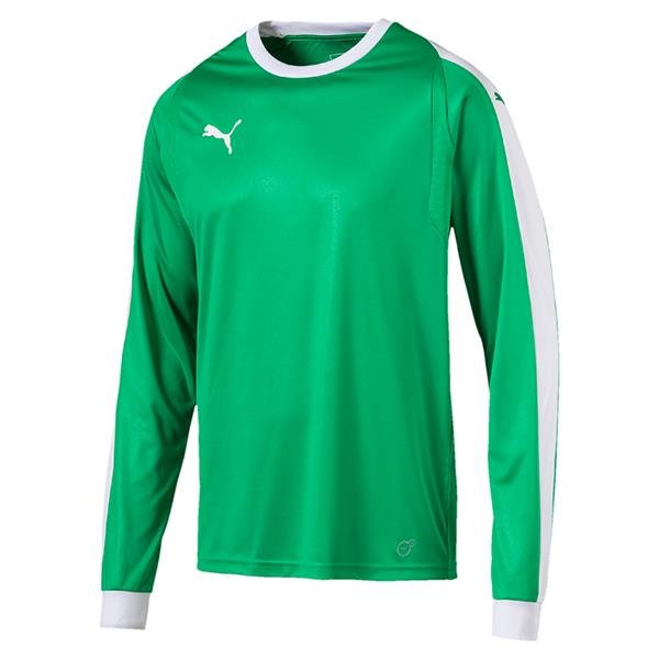 Puma Liga Goalkeeper Shirt Bright Green/White Youths