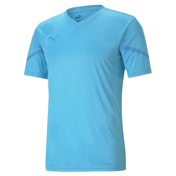 Puma Team Flash Football Shirt Blue Atoll
