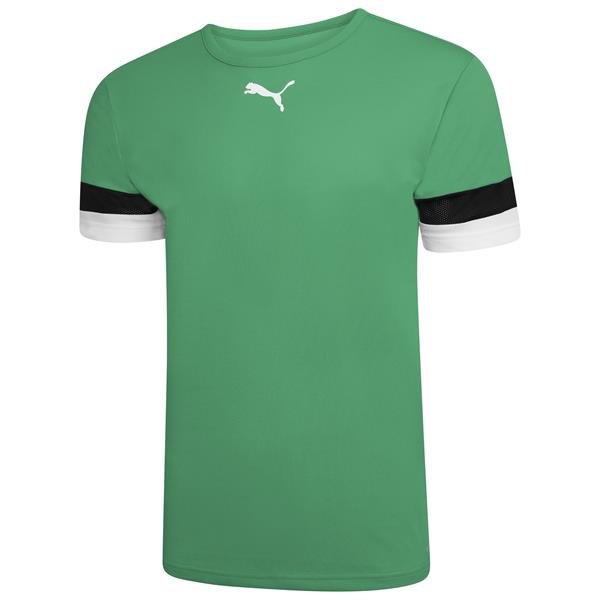 Puma Rise Football Shirt Black/White Pepper Green/white