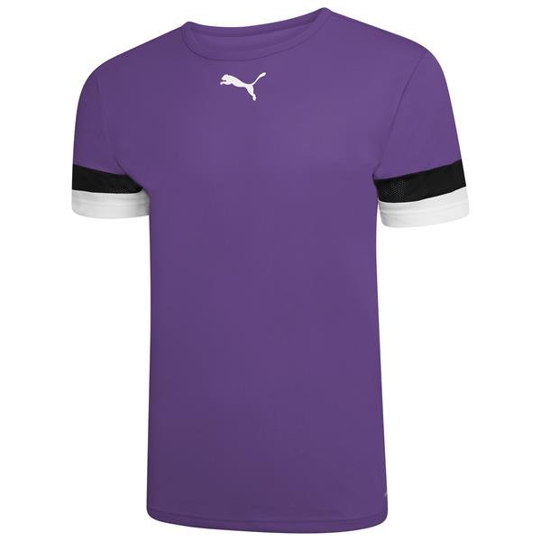 Puma Rise Football Shirt Black/White Prism Violet/white