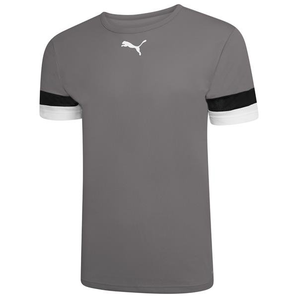 Puma Rise Football Shirt Black/White Smoked Pearl/white