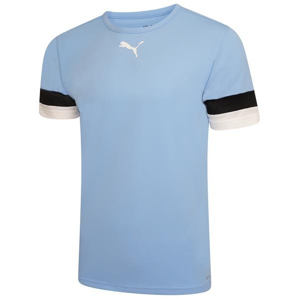 Puma Rise Football Shirt Black/White Light Blue/black