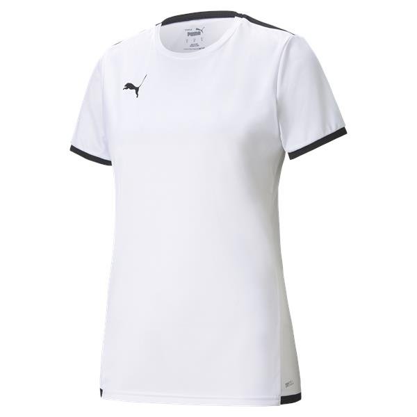 Puma Liga Womens Football Shirt White/uni Red