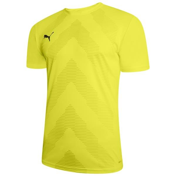 Puma Team Glory Football Shirt Yellow Alert