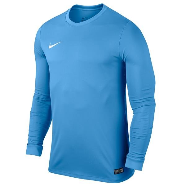 Nike Park VI LS Football Shirt University Blue/White Youths
