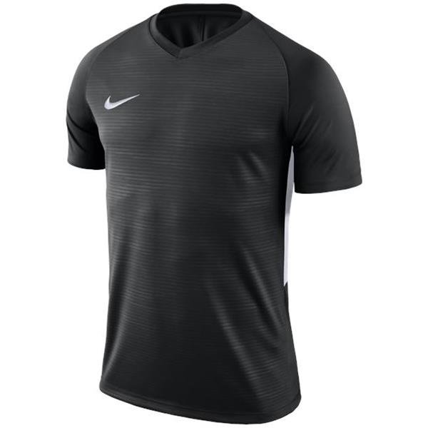 Nike Tiempo Premier SS Football Shirt Black/White