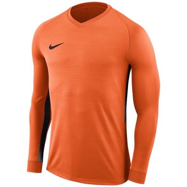 Nike Tiempo Premier LS Football Shirt Safety Orange/Black
