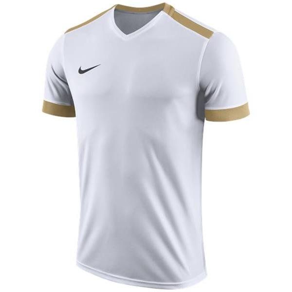 Nike Park Derby II White/Jersey Gold SS Football Shirt
