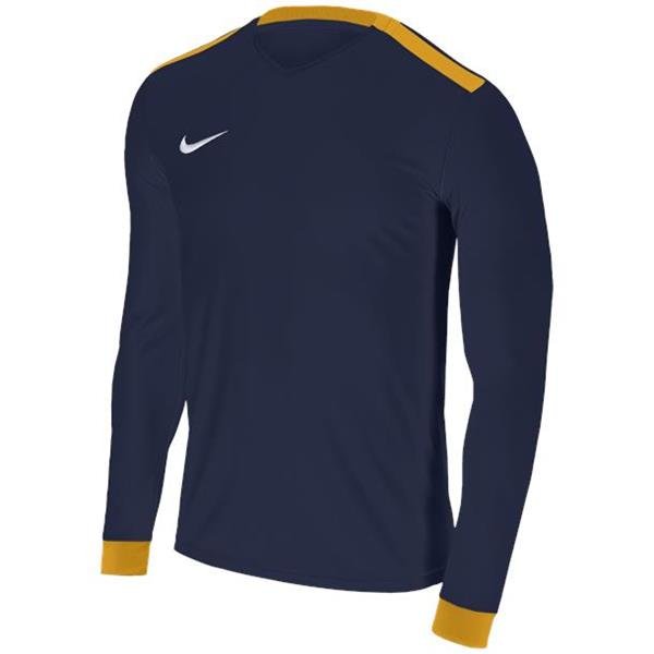 Nike Park Derby II Midnight Navy/Uni Gold LS Football Shirt Youths