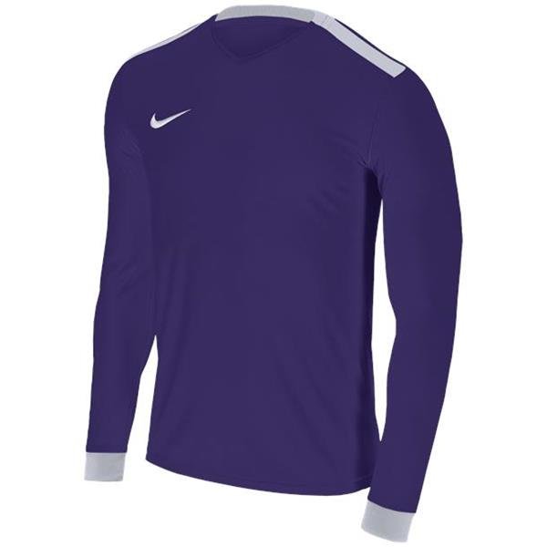 Nike Park Derby II Court Purple/White LS Football Shirt Youths