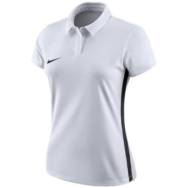 Nike Womens Academy 18 White/Black Polo