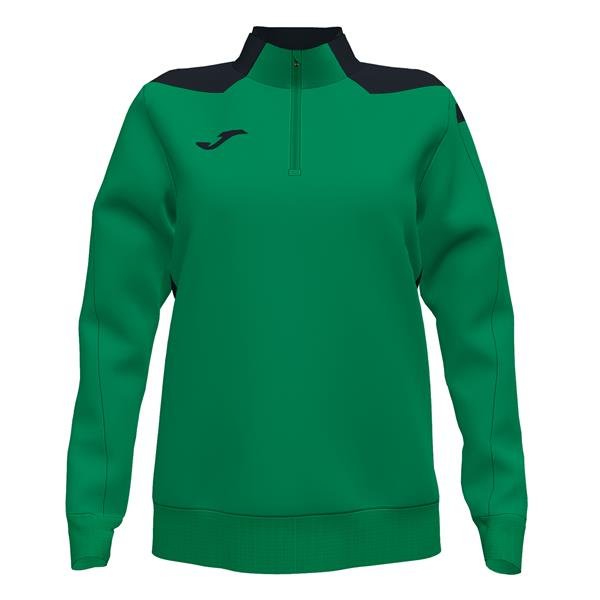 Joma Womens Championship VI Green/Black Sweatshirt