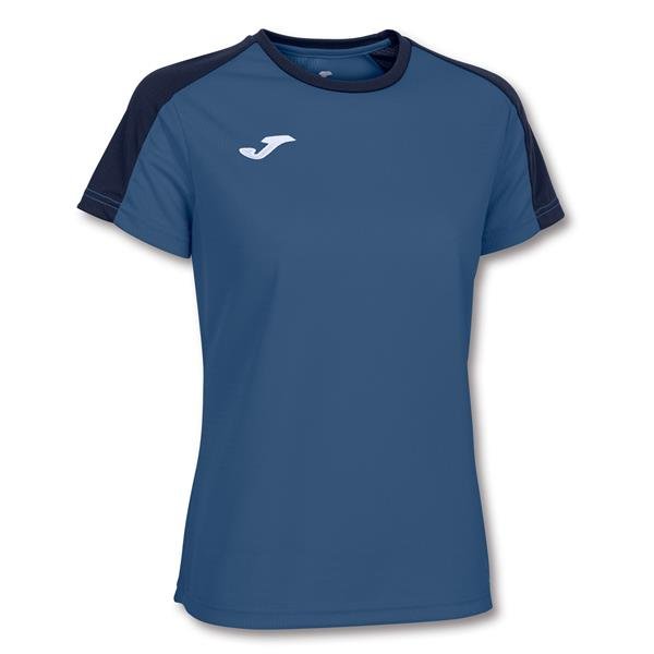 Joma Eco Championship SS Football Shirt Blue/Navy