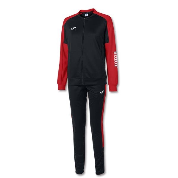 Joma Womens Eco Championship Tracksuit Power Red/white