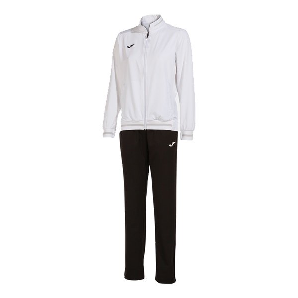Joma Womens Montreal White/Black Tracksuit