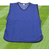 Mesh Football Bibs White/black