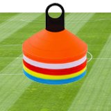 Football Markers & Cones White/black