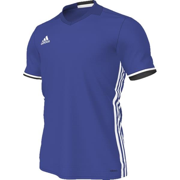 adidas Condivo 16 SS Bold Blue/White Football Shirt Youths