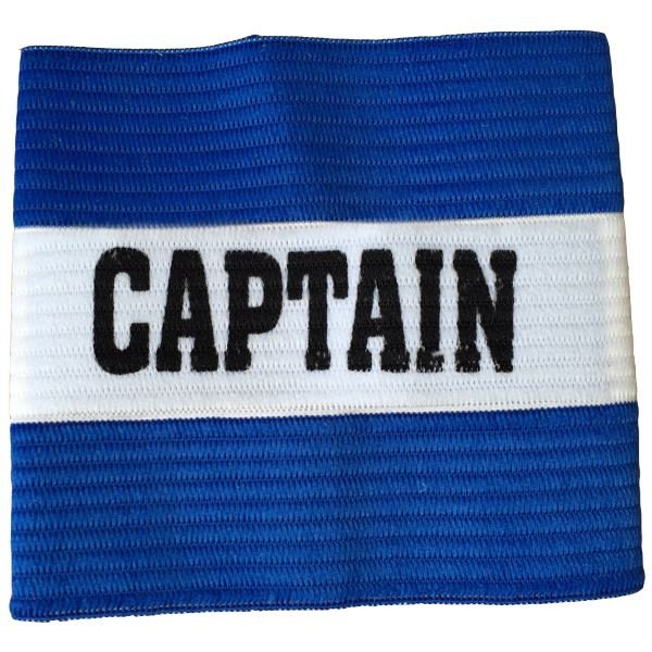 Junior Captain Armband Blue/White