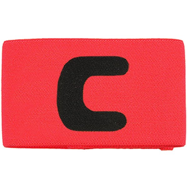 Deluxe Senior Captain Armband Red/Black