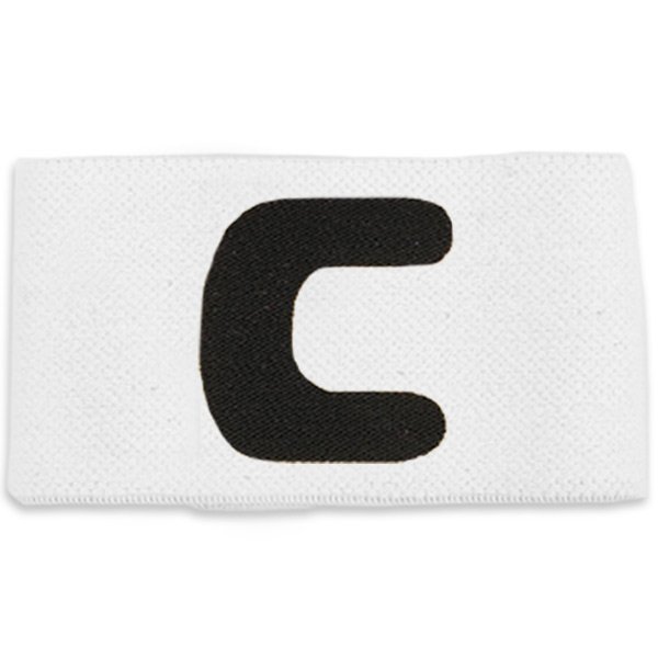 Deluxe Senior Captain Armband White/Black