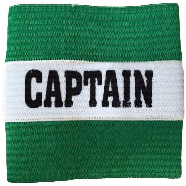 Senior Captain Armband Green/White