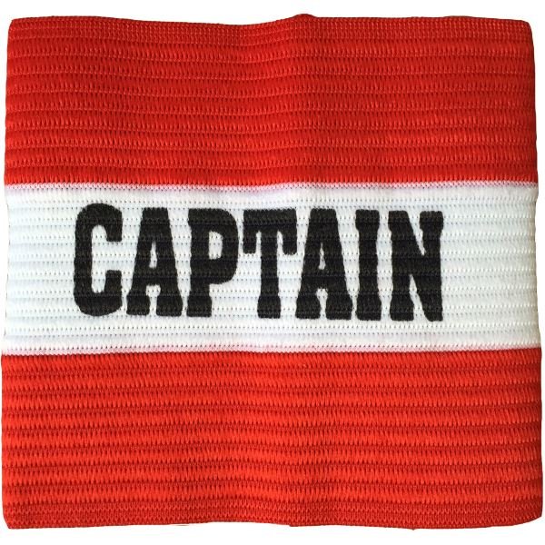 Junior Captain Armband Red/White