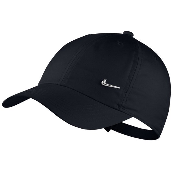 Nike Heritage 86 Metal Swoosh Cap Youths Black