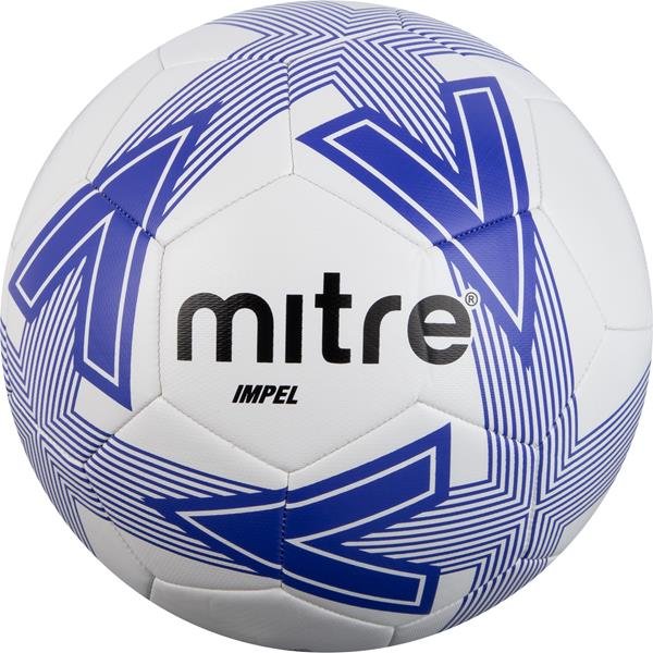 Mitre Impel Training Footballs White/Blue