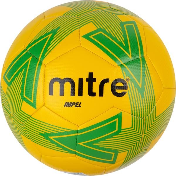 Mitre Impel Training Footballs Yellow/Lime