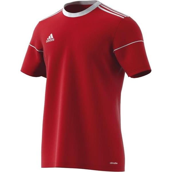 adidas Squadra 17 SS Power Red/White Football Shirt