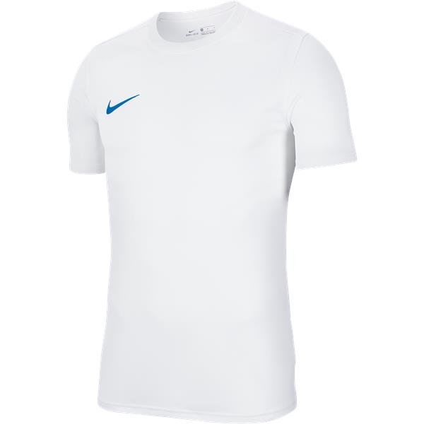 Nike Park VII SS Football Shirt White/Royal