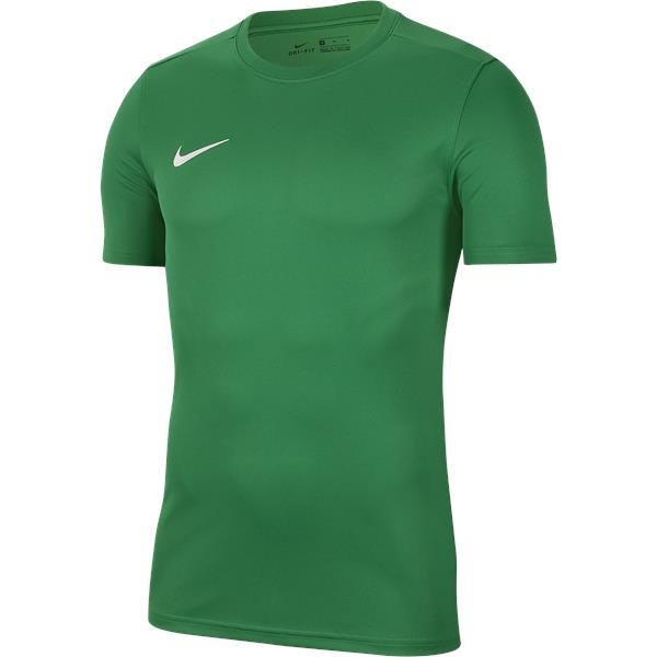 Nike Park VII SS Football Shirt Pine Green/White