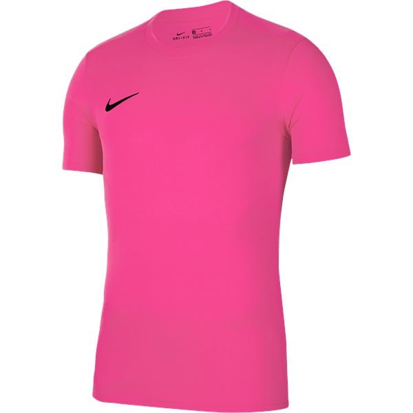 Nike Park VII SS Football Shirt Vivid Pink/Black