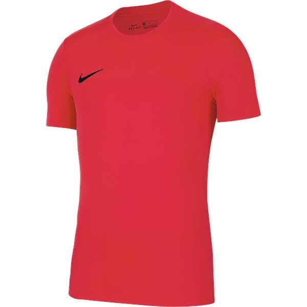 Nike Park VII SS Football Shirt Bright Crimson/Black