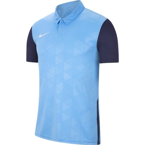 Nike Trophy IV SS Football Shirt Uni Blue/Mid Navy