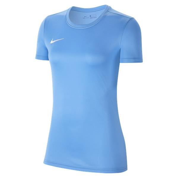 Nike Womens Park VII Football Shirt Black/White Uni Blue/white