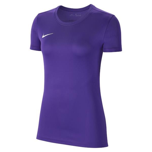 Nike Womens Park VII Football Shirt Black/White Court Purple/white