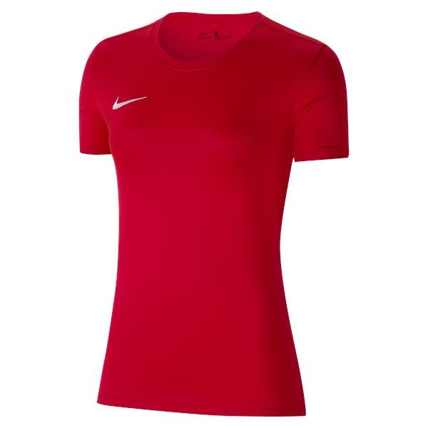 Nike Womens Park VII Football Shirt Black/White Uni Red/white