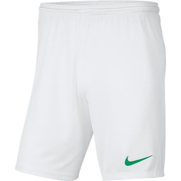 Nike Park III Knit Short White/Pine Green